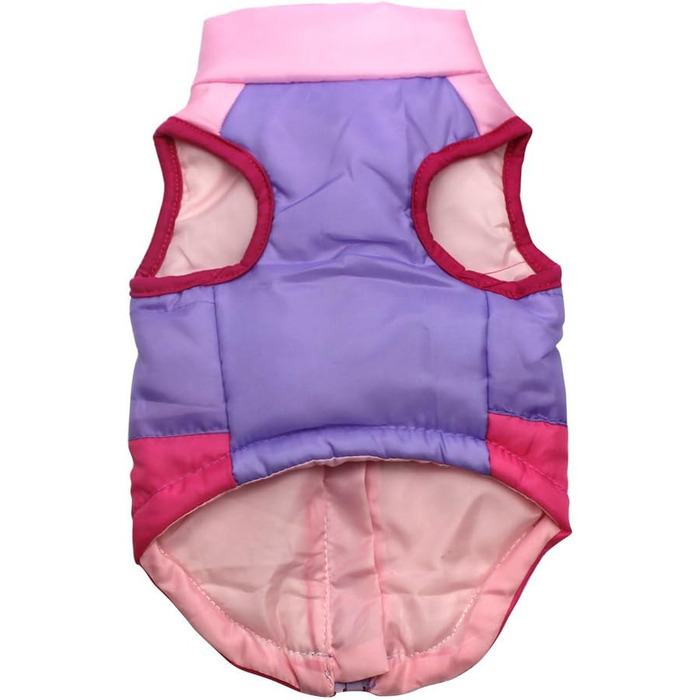 Зимовий теплий водонепроникний одяг для собак Idepet: куртка, пуловер, костюм для снігу. Розміри XS, S, M, L, M Rose