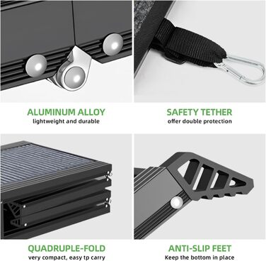 Рампа для собак Hunderampe Auto Klappbar: складана, 170 см, з антиковзким покриттям для собак маленьких, середніх та великих порід. Підходить для авто, SUV, вантажівок, диванів та ліжок