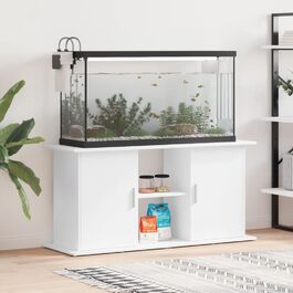 Підставка для акваріума INLIFE, біла, 121x41x58 см, деревостружкова плита, 30,7 кг