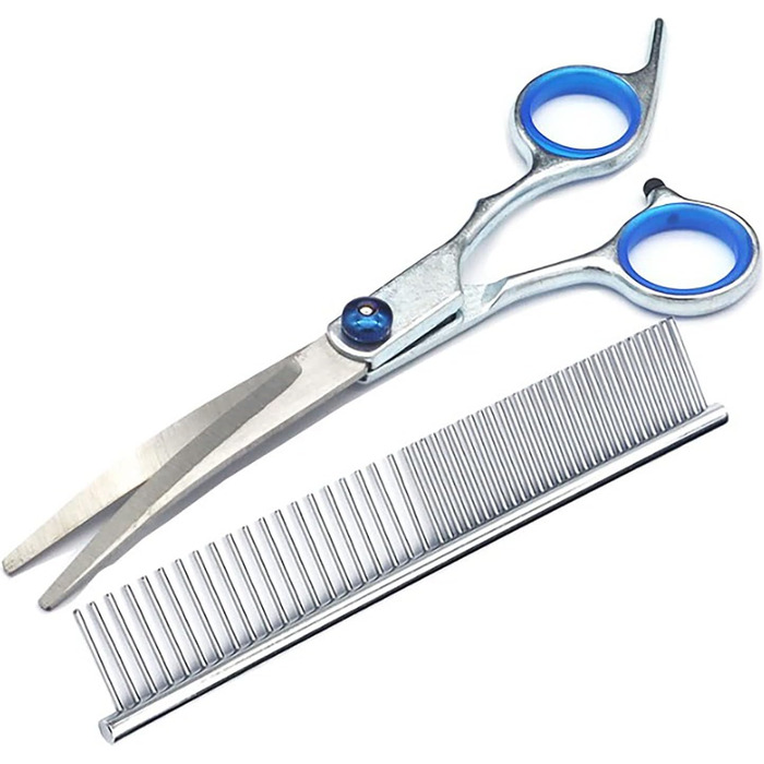 Професійний набір для стрижки тварин Asixxsix: гострі леза, ергономічний дизайн, регульовані гвинти