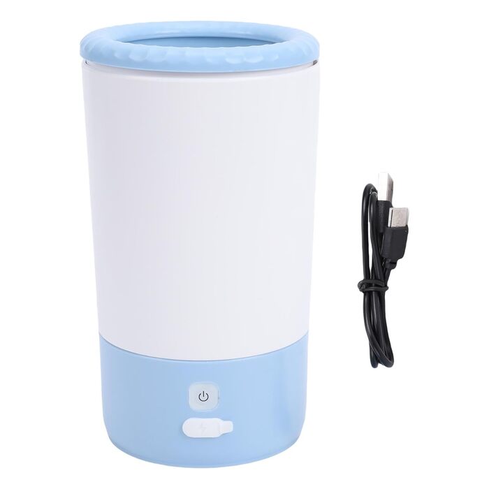 Електричний мийник лап для собак та котів Fockety - рожевий/блакитний