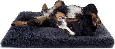 М'яке ліжко для собак та котів Paco Home, Donut, антрацит, 100 см