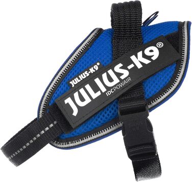 Шлея Julius-K9 IDC Powair для собак, розмір XS/Mini-Mini, синя