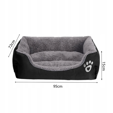 Лежак для собак: м'яка подушка-кошик для домашніх тварин