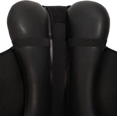 Гелева ортопедична подушка для сідла Acavallo Dressur Gel Out Ortho Coccyx 20 мм, розмір M, чорна