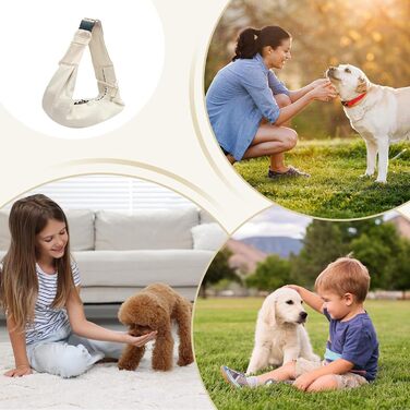 Сумка-переноска для собак та котів, легка, для прогулянок та подорожей (Бежева)