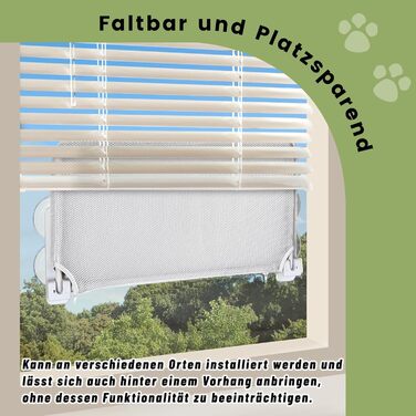 Кігтеточка-ліжко для котів Casgee на вікно 60x30 см, сіра, XL, з кріпленням на присосках, до 20 кг