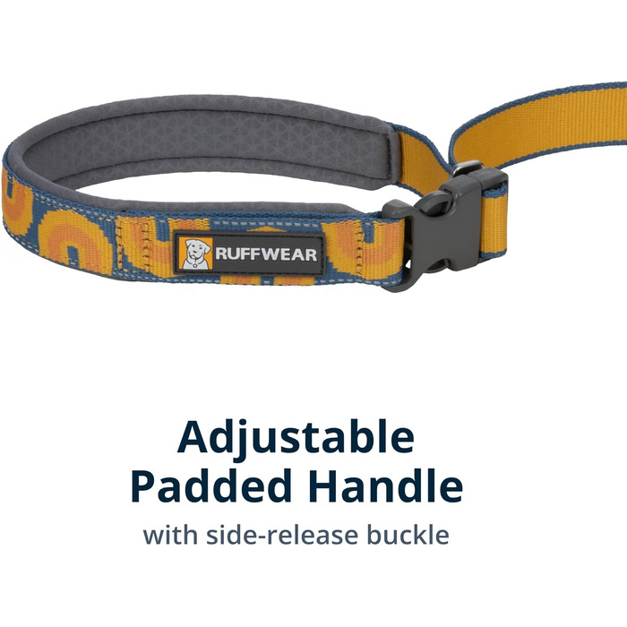Повідок для собак RUFFWEAR Crag, 1.8 м, світловідбивний, універсальний, легкий, зручний для прогулянок, колір Canyon Oxbow