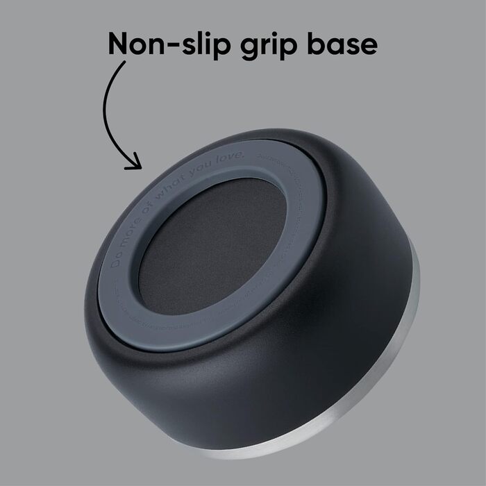 Миска для тварин Owala, нержавіюча сталь, 680 мл, чорна