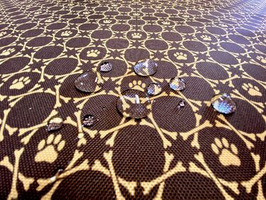 Льожа для собак Louis Braun, 70x55 см, чорний та сірий, M, для малих, середніх та великих собак, миється