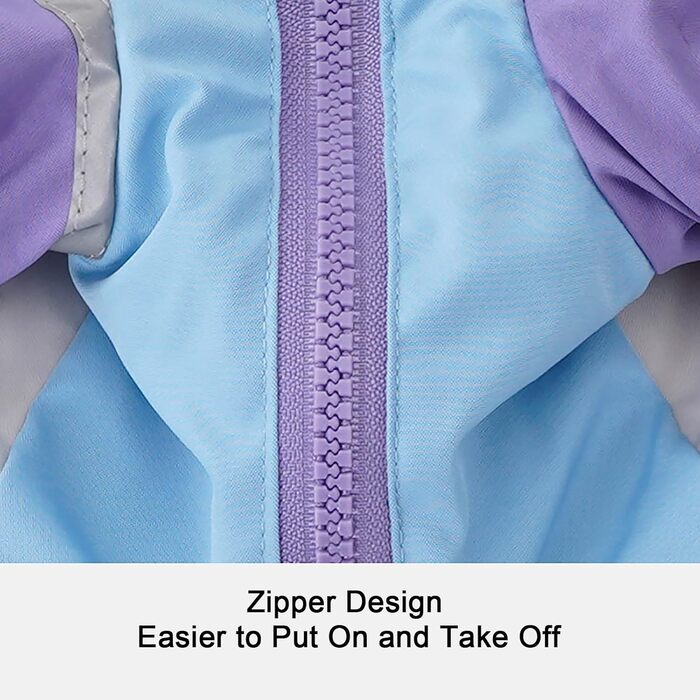 Теплий водонепроникний пуловер для собак з плюшевою підкладкою, світловідбиваючий пуловер для цуценят для прогулянок та походів (Blue, Small)