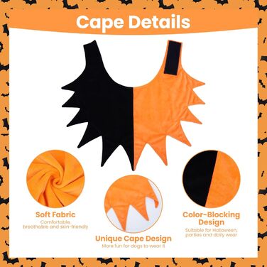 Костюм клоуна для собак Lelepet на Halloween, Cosplay, для свят, оранжевий, розмір M