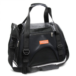 Транспортувальна сумка для тварин: котів, собак, кроликів, хом'яків. Чорна, розмір M (47x27x28 см) та L (44x30x20 см). Підходить для перельотів, вага до 5 кг. З плечовим ременем.