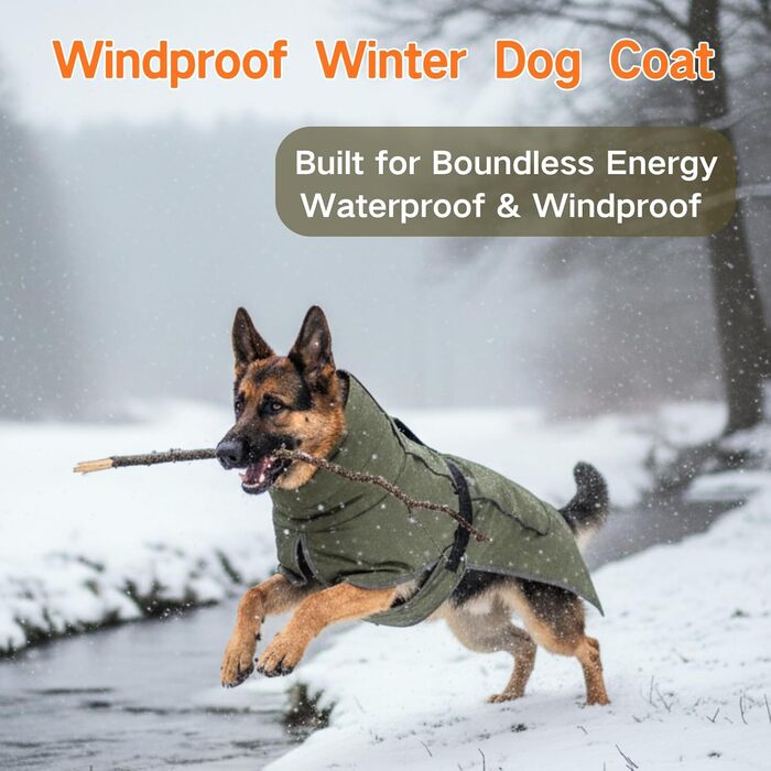 Водонепроникний дощовик для собак, регульована куртка для великих та середніх собак, дощовик з кліпсою, теплий водонепроникний костюм для Лабрадора, Хаскі (Чорний XXL)