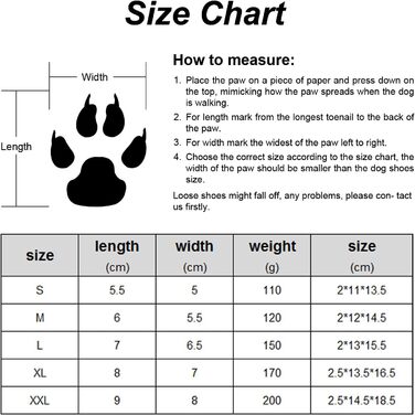 Чоботи для собак Bau+Schwarz (XL, Синій): 4 пари водонепроникних чоботів з відбиваючими ременями для захисту лап великих і малих собак