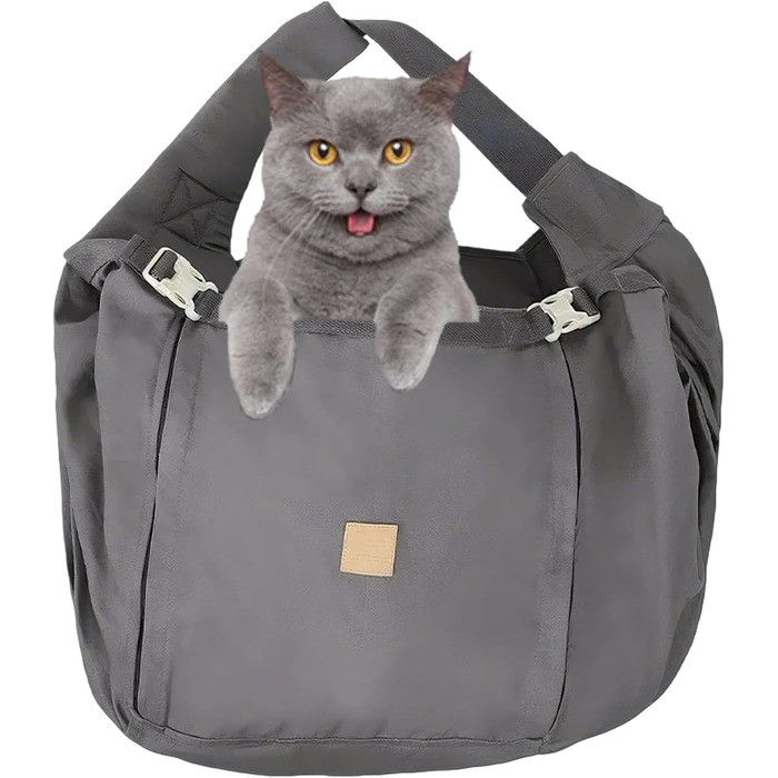 Сумка-переноска для собак – стильна сумочка з дихаючої тканини, регульований ремінь, зручна підставка, великий об'єм, м'яка підтримка | Для прогулянок