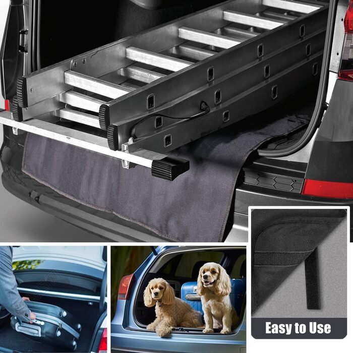 Захист вантажного відсіку Bangminda: універсальний килимок для багажника авто для собак, 100x70 см. Захист від подряпин, вологості