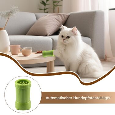 Миска для миття лап собак Eventerde з USB-зарядкою - автоматична мийка для лап домашніх тварин | Підходить для середніх та великих порід собак, цуценят та кошенят