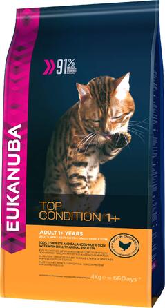 Сухий корм для котів Eukanuba з свіжим курчатиком, 10 кг