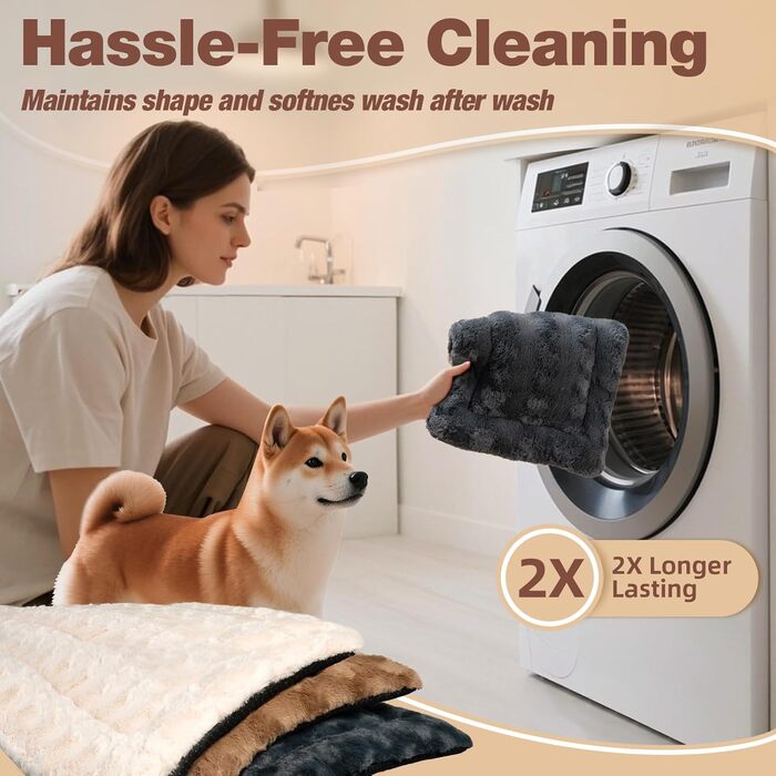 М'яка ковдра для котів Mora Pets: комфортне ліжко для кошенят та дорослих котів, 53 x 33 см, сірий колір