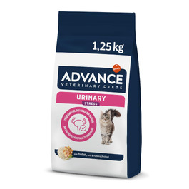 Сухий корм для котів Advance Urinary Stress для сечовивідних шляхів та зменшення стресу, 1.25 кг