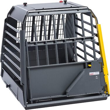 Транспортна переноска для собак VarioCage Einzelbox SL- Plus Kleinmetall, переноска для багажника для середніх та великих собак