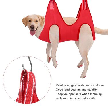 Гамак для грумінгу собак, одяг для грумінгу собак, дихаюча переноска для догляду за шерстю, гамак для стрижки нігтів, сумка-гамак для утримання собак під час грумінгу