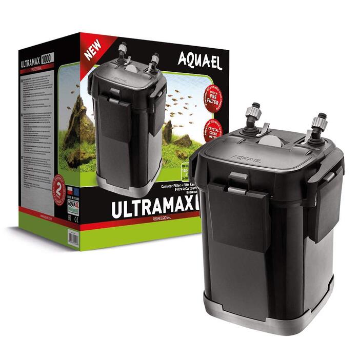 Зовнішній фільтр для акваріума Aquael Ultramax 1000, чорний
