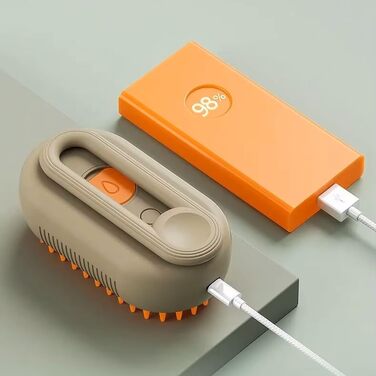 Багатофункціональна щітка для грумінгу котів та собак 3-в-1 - видалення шерсті, глибоке очищення, масаж, збір шерсті. Ідеально для довгошерстих котів та собак.