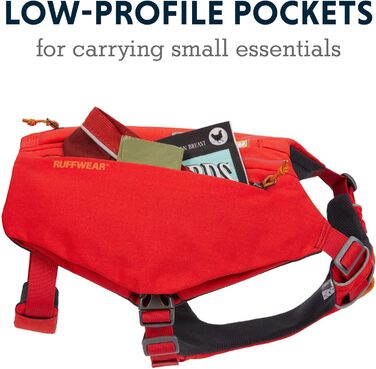 Шлейка для собак Ruffwear Switchbak з кишенями, Red Sumac, середній розмір