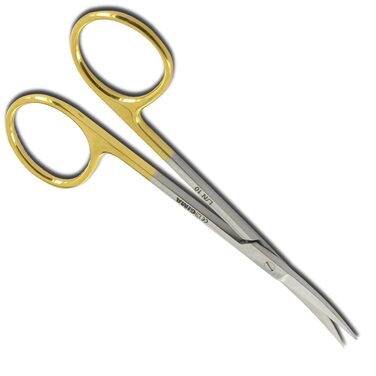 Ножиці хірургічні Gima Iris, вигнуті, 11,5 см, з міцними кінчиками, для високої точності