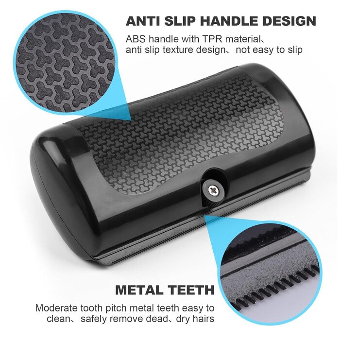 Бурштук Pfotenmond Fellwunder для собак та котів: видалення підшерстка, масаж та догляд за шерстю