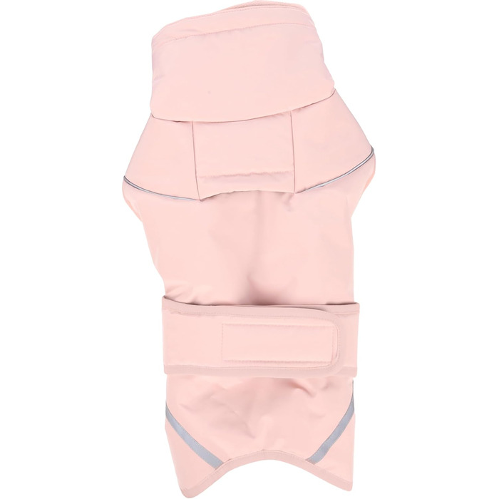 Зимний теплий нашийник для собак Flamingo Cujo Grün (30 см) – поліестер, водовідштовхувальний, ізотермічний, з клямками, світловідбивачі, отвір для шлейки