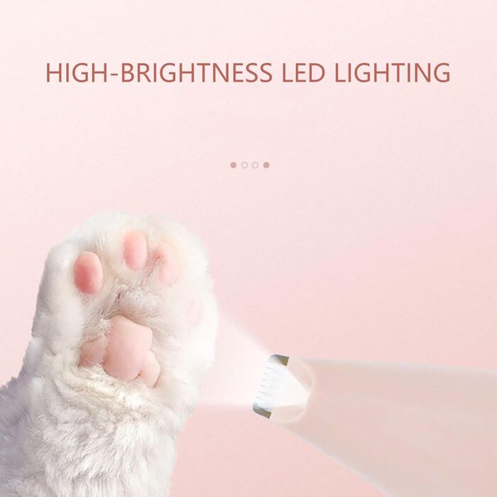 Бездротовий триммер для собак та котів: тиха робота, ергономічний дизайн, безпечна грумінг-машинка