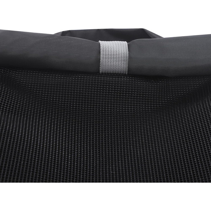 Клітка-переноска для тварин на велосипед, 36x25x36 см, чорна