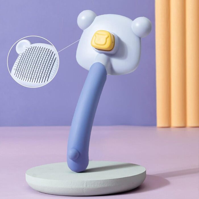 Гребінець для котів DDRPAD, плаваюча гребінець для волосся, гребінець для домашніх тварин, щітка для собак, масажер для котів