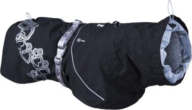 Дощовик для собак Hurtta Drizzle Regenjacke, чорний (Raven), розмір 14 дюймів
