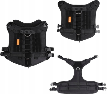 Шлейка для собак з м'якою ручкою, анти-тягнення, дихаюча сітка (розмір: S/M)