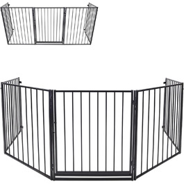 Забіг для цуценят Froadp 5 TLG: захист від каміну, огорожа, забіг, загін для собак, дітей. 61 x 76 см