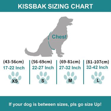 KISSBAK шлея для великих собак, без натягу, з ручкою, регульована, м'яка, з відбивачем, рожева
