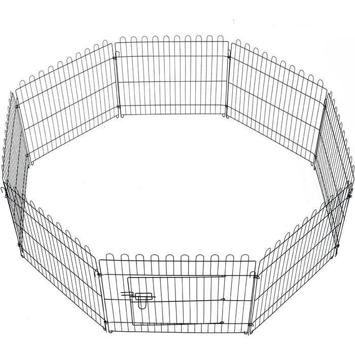 PawHut® вольєр для цуценят, огорожа для собак, вольєр-загон для малечі, 5 розмірів: 71x61 см