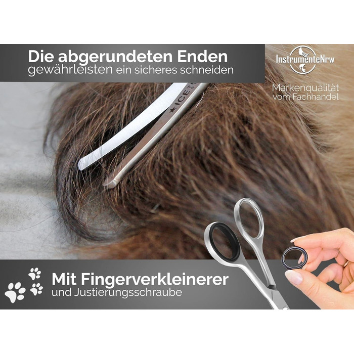 Професійна фетрова ножиці для грумінгу собак, 14 см