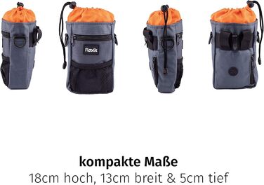 Сумка для ласощів Floxik Premium для собак | Практичний універсальний мішечок для ласощів | Сумка для дресирування собак та цуценят