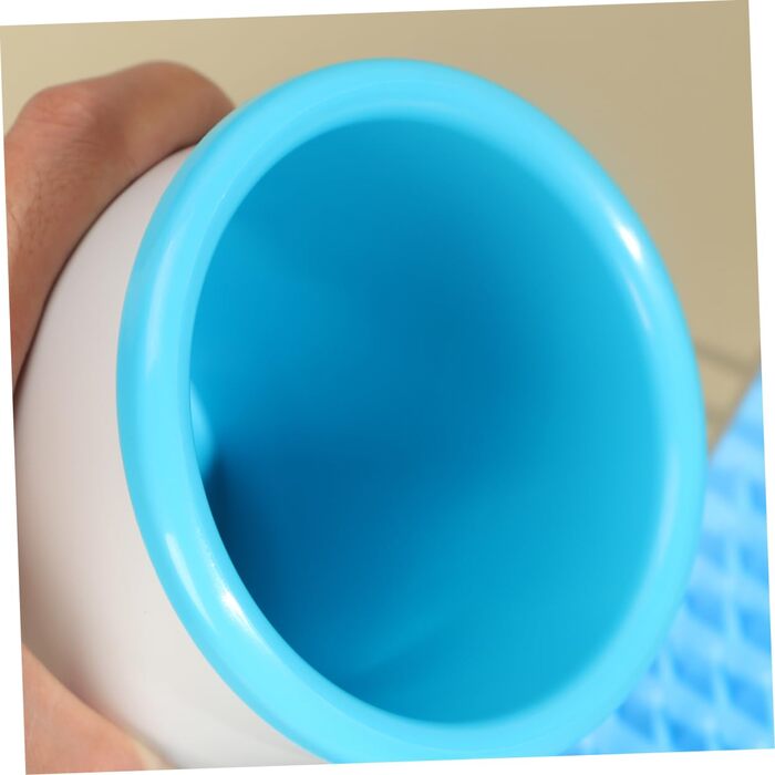 Автоматична машина для чищення домашніх тварин (собак) – біла/срібна