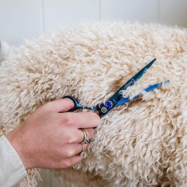 Ножиці для грумінгу собак Mikki Doodle, 19 см - для стрижки та формування шерсті