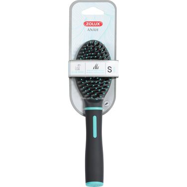 Щітка для собак Zolux Anah, розмір S, двома матеріалами, багатобарвна (1 шт.)