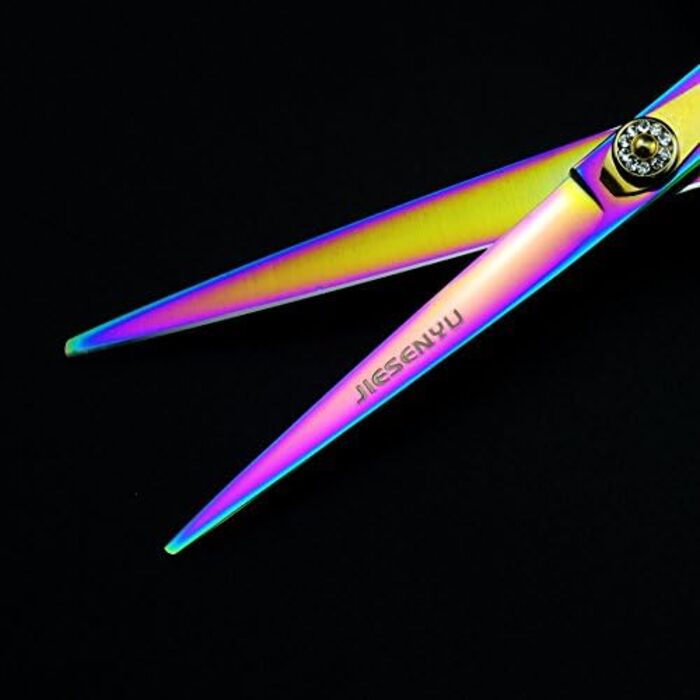 Набір професійних ножиць для грумінгу собак JIESENYU 7.0 дюймів (4 шт.)