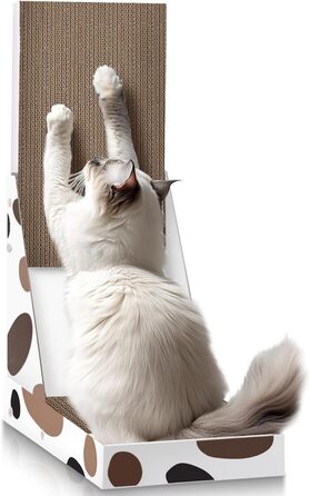 Котячий когтетопка ComSaf L-подібної форми, 64 см, з картону, для кішок, когтеточка, аксесуари для котів, когтеточки, котячі меблі