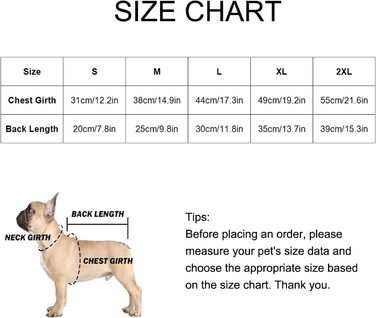 Дощовик для собак з отворами для зчеплення, легкий, водонепроникний, вітронепроникний, з світловідбиваючими смугами, одяг для домашніх тварин, пончо-куртка для маленьких та середніх собак, розмір L, блакитний (довжина спини: 30 см, обхват грудей: 44 см)