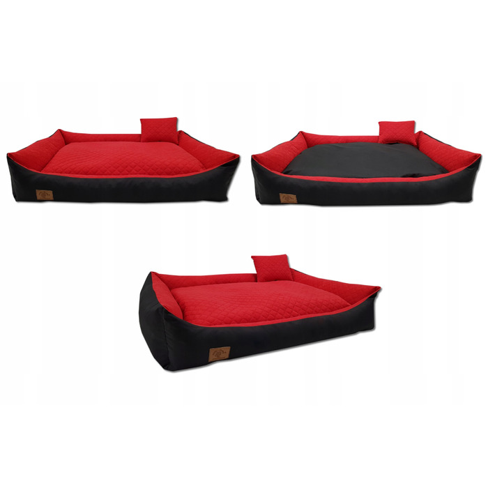 Лежанка-диван для собак Odol-Plusz, коричневий, 120 см x 80 см